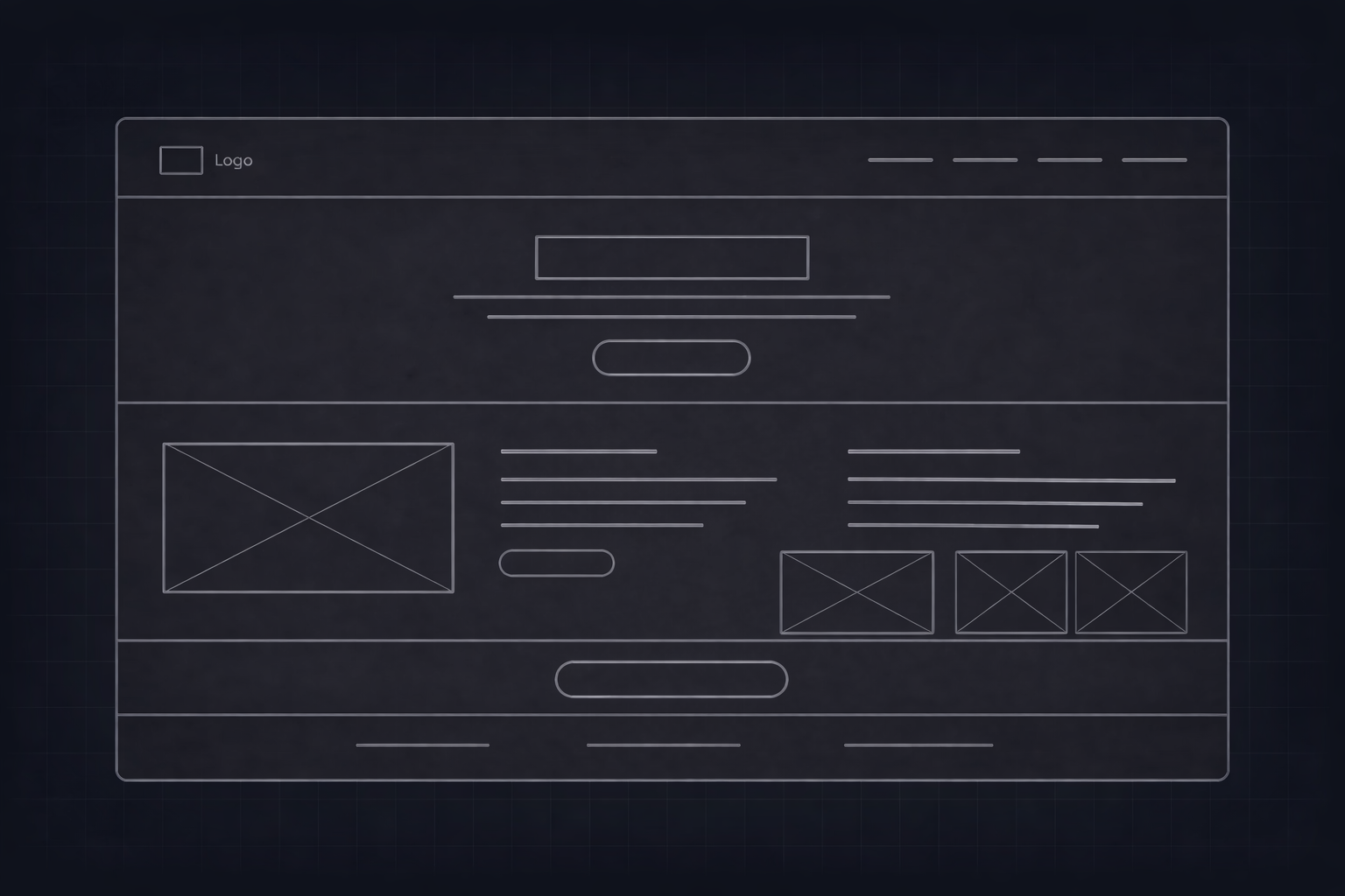 Utente che contatta un'azienda tramite sito web da smartphone